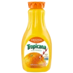 Nutrition Tropicana Orange Juice, No Pulp, 52 Fl Oz