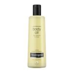 Neutrogena Body Oil Light Sesame Formula, Dry Skin Moisturizer and Hydrating Body Massage Oil for Radiant and Healthy Looking Glow, Nourishing Bath Oil for Sheer Moisture, 16 FL OZ
