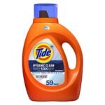 Tide Hygienic Clean Heavy 10X Duty Laundry Detergent Liquid Soap, Original Scent, HE Compatible, 59 Loads, 84 fl oz