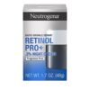 Neutrogena Retinol Pro+ Anti-Wrinkle Night Moisturizer, Rapid Wrinkle Repair, Anti-Aging Face & Neck Cream, Formulated without fragrance, parabens, dyes, & phthalates, Retinol, 1.7 oz