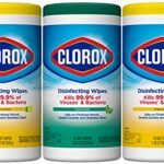 Clorox Disinfecting Wipes Value Pack, Household Essentials, 75 Count, Pack of 3 (Package May Vary)