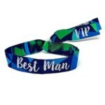 Best Man Stag Party Wristband – Best Man Wedding Day Bridal Party Wristband – Team Groom – Bachelor Party – Stag do Party Favours