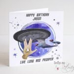 Star Trek Personalised Birthday Card